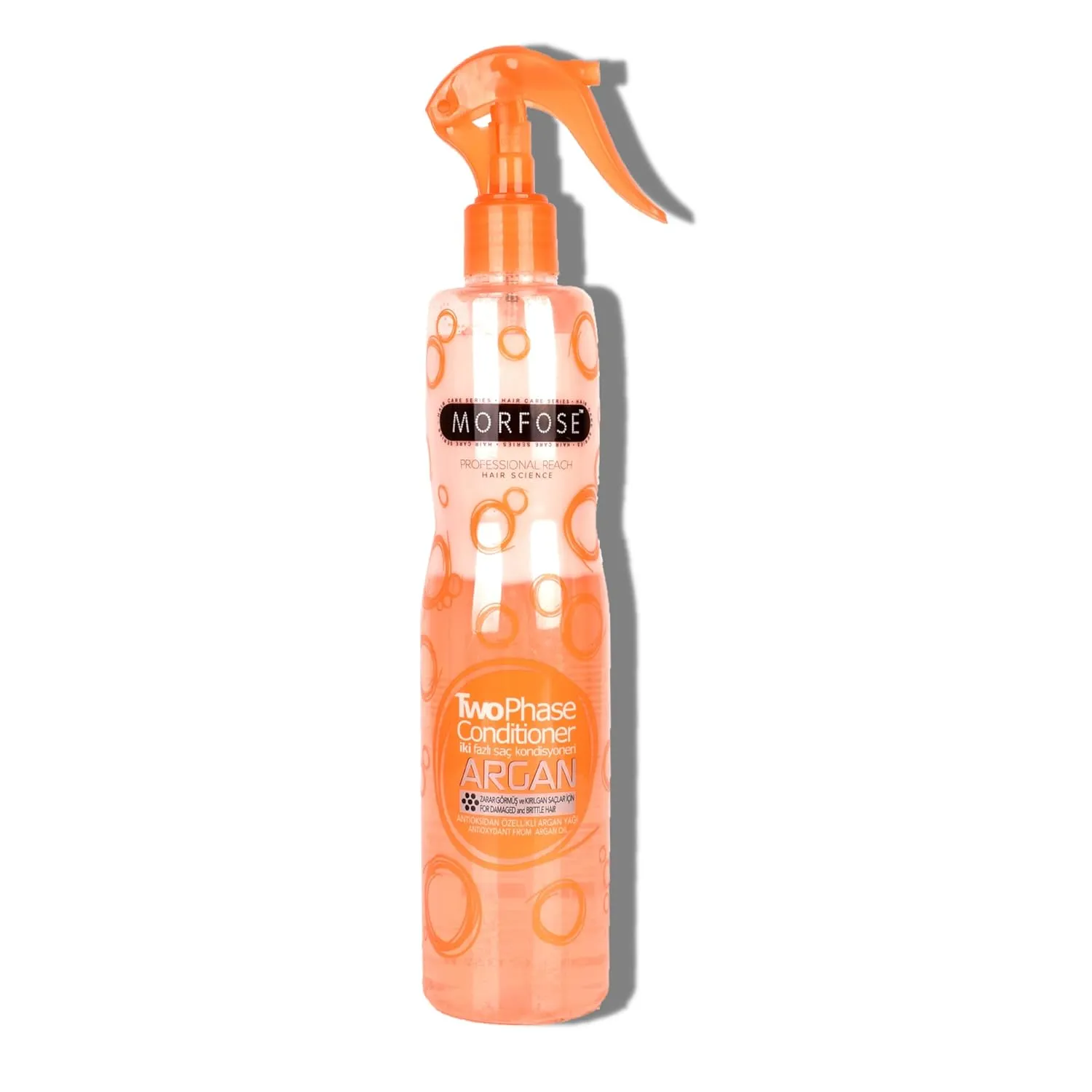 Morfose Professional Argan Leave-In Conditioner, Heat Protectant for Hair, Heat Spray Protection for Hair, Detangler Spray, Protector Termico para Cabello, (large, 13.52 Fl Oz)