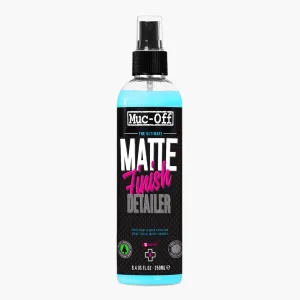 Muc-Off Matt Finish Detailer, 8.5 fl oz - Premium Bike Protection Spray for MTB/Gravel/Road Bikes - Post-Wash Bike Protector for Matt and Satin Finishes