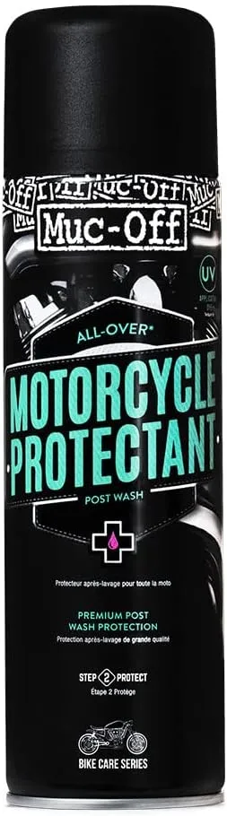 Muc Off Motorcycle Protectant, 500 Milliliters - Premium, Corrosion-Inhibiting Post-Wash Motorbike Protection Spray - Safe On All Finishes