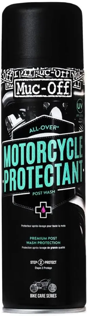 Muc Off Motorcycle Protectant, 500 Milliliters - Premium, Corrosion-Inhibiting Post-Wash Motorbike Protection Spray - Safe On All Finishes