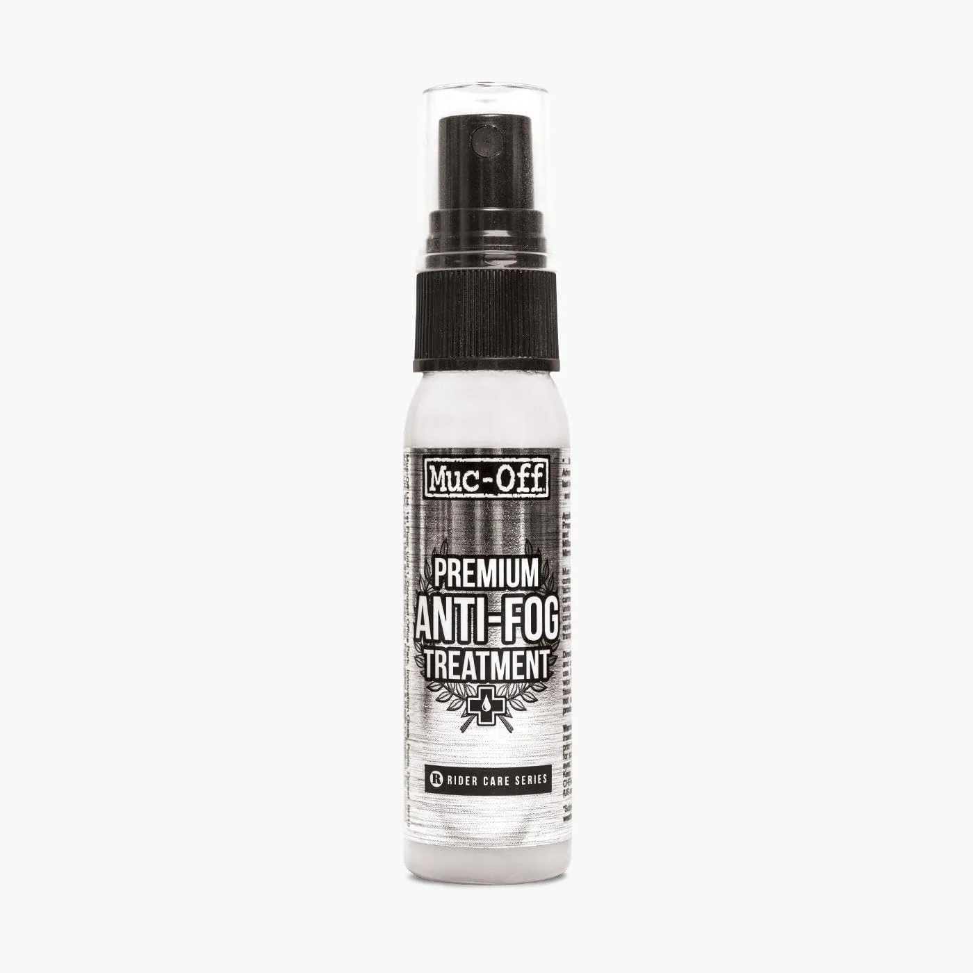 Muc Off Premium Anti-Fog Treatment, 32 Milliliters - Long-Lasting, Intensive Anti-Mist Spray - Suitable for Helmet Visors, Goggles and Glasses, Silver