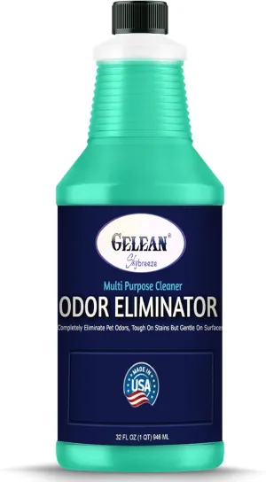 Multi Purpose Cleaner Odor eliminator for home - MADE IN USA - pH Neutral - Strong Odor Floor Cleaner - Cat and Dog Pee All Purpose Cleaner 32 oz - Sky Breeze