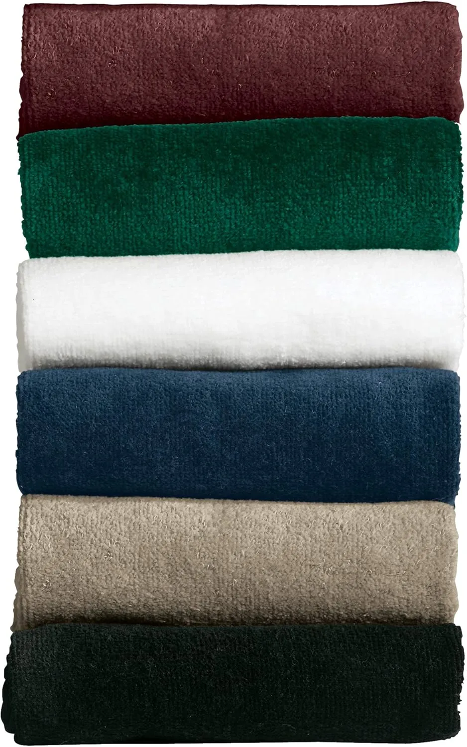 Multipack Golf Towel - Mix & Match Make Your Own Set- Trifold Variety Pack Cotton Golf Towels with Carabiner Clip, Hook