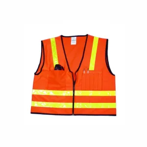 Mutual Surveyors Mesh Back and Pockets Vest - Size Medium