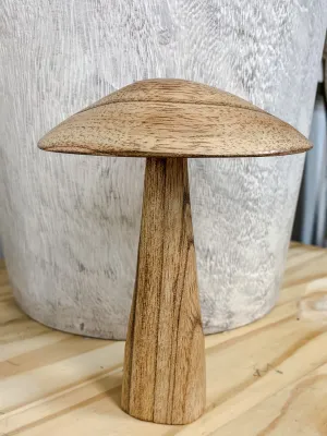 Natural Wood Bali Mushroom