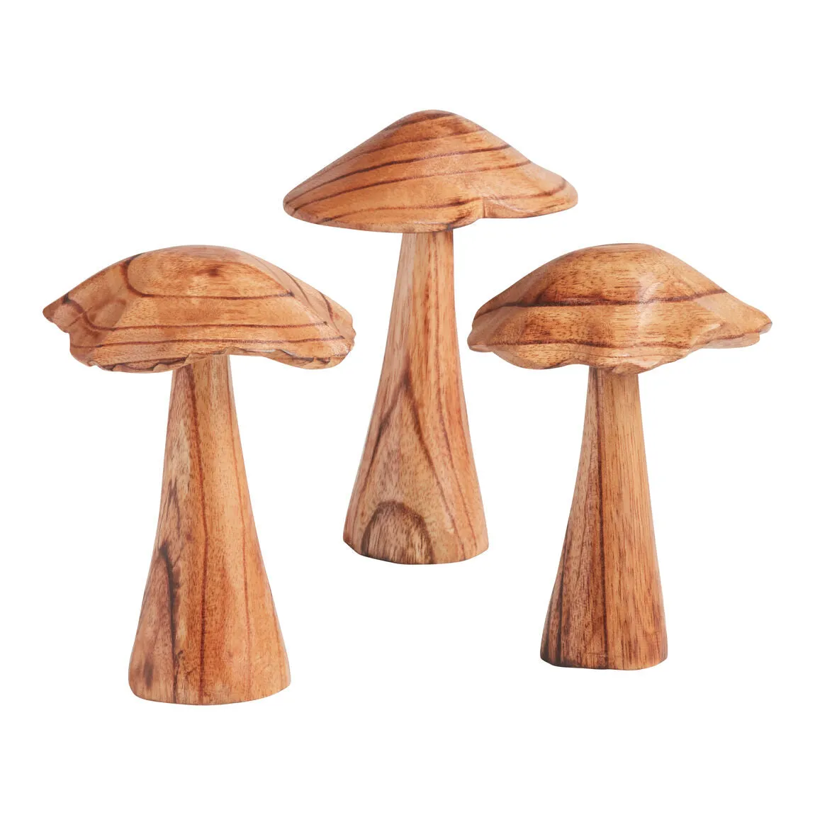 Natural Wood Bali Mushroom