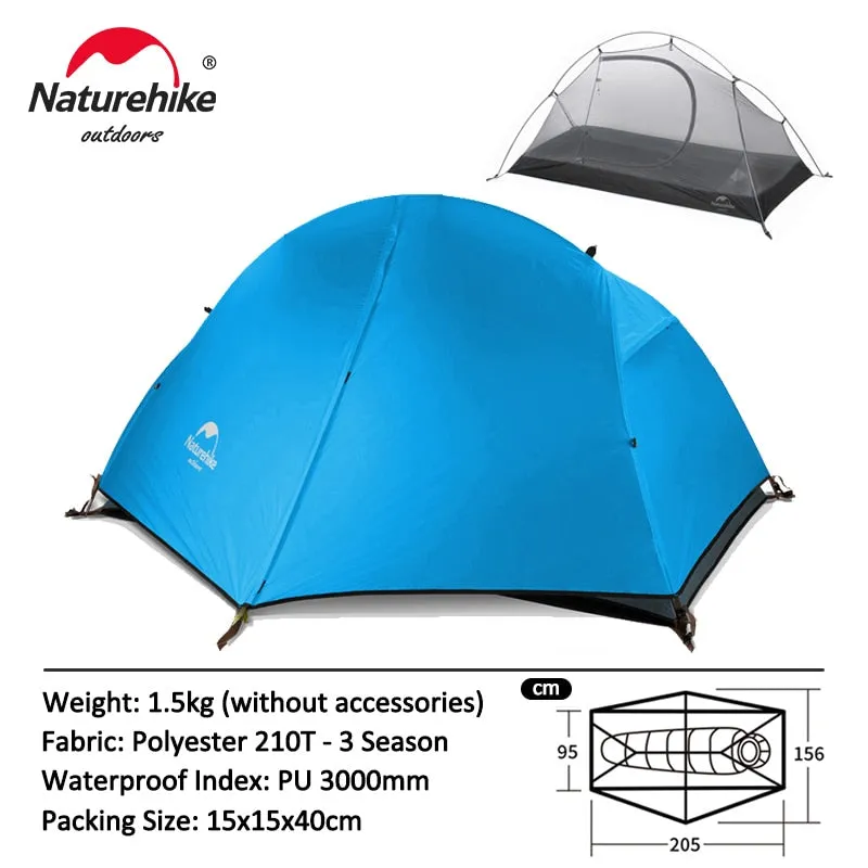 Naturehike Cycling Tent 1 Person Ultralight Backpacking