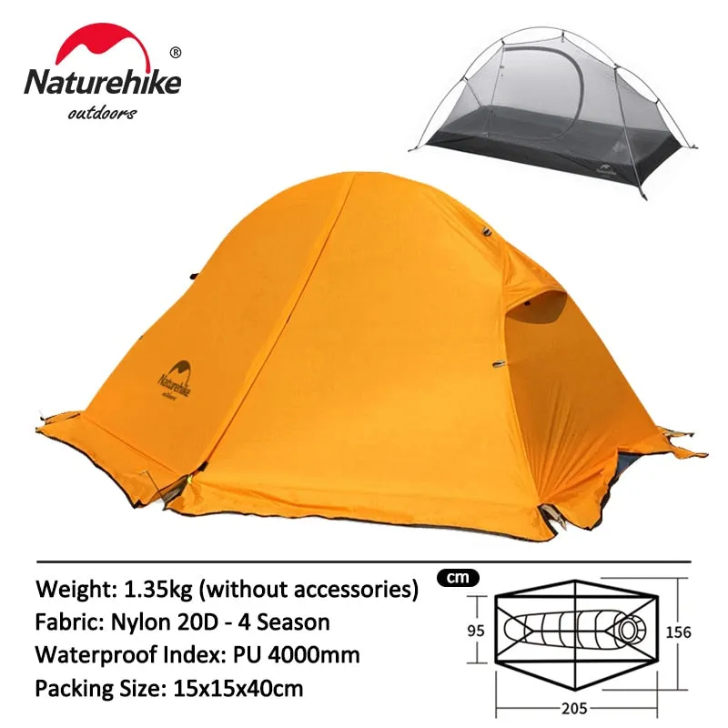 Naturehike Cycling Tent 1 Person Ultralight Backpacking