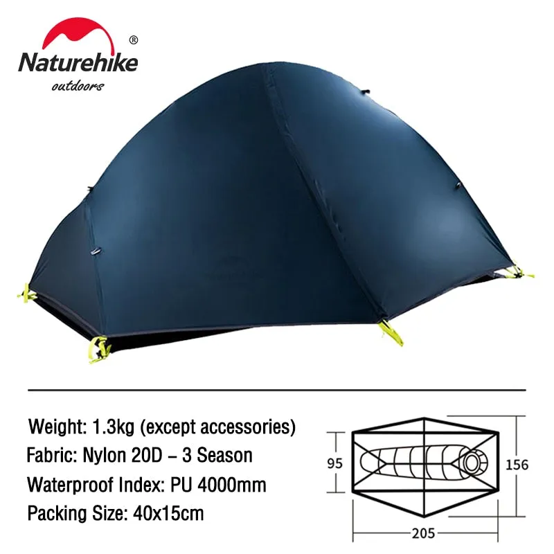 Naturehike Cycling Tent 1 Person Ultralight Backpacking