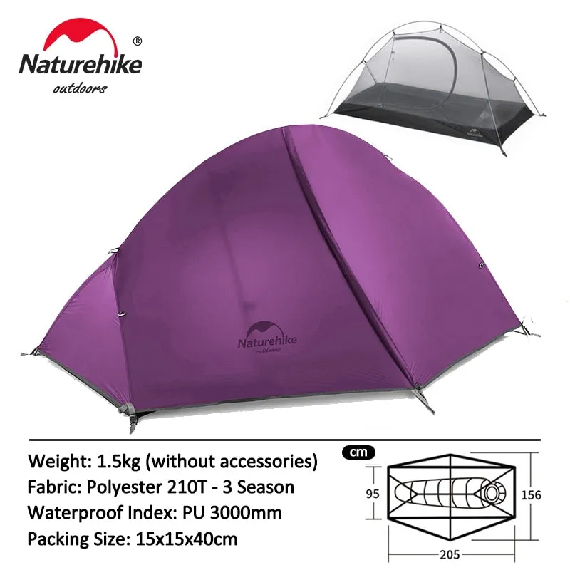 Naturehike Cycling Tent 1 Person Ultralight Backpacking