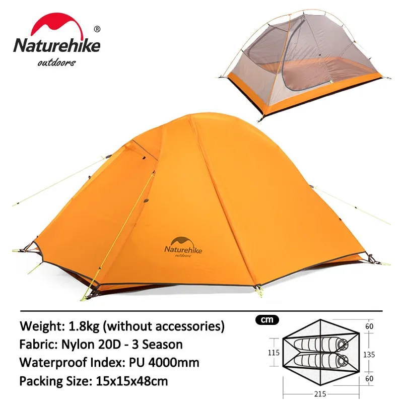 Naturehike Cycling Tent 1 Person Ultralight Backpacking