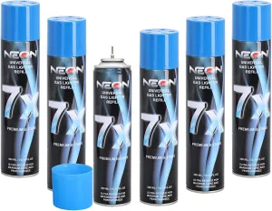 Neon Butane Fuel Refill 7X Butane Refill for Torch Lighter, 6 Cans Butane Refill Gas