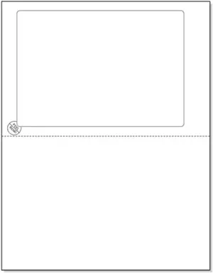 NextDayLabels - Click Ship Integrated Sticker with Tear Off Receipt, Designed for Printing Online Labels. 8-1/2"x11" with one Label 6.8125" x 4.75", Use for USPS, Ebay, Paypal, Etsy, ETC. (50 Labels)