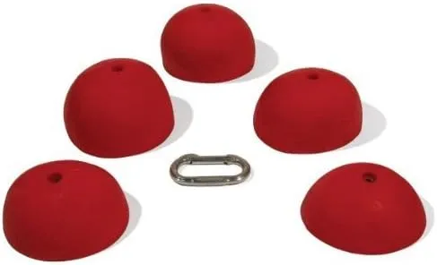 Nicros UHSH Andy Nelson Diff-Tex Round Slopers Handholds - Set of 5