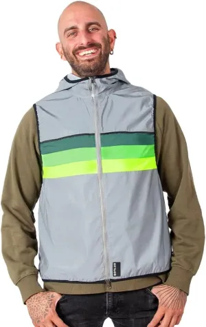 North Reflective Vest – Stylish Hi-Vis Hoodie with Pockets & 2-Way Zipper