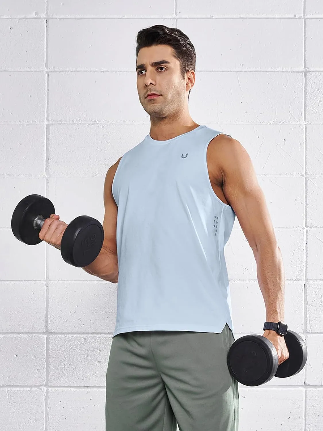 NORTHYARD Men's Workout Tank Tops Quick Dry Running Shirts Sleeveless Muscle Shirts Athletic Training Sports