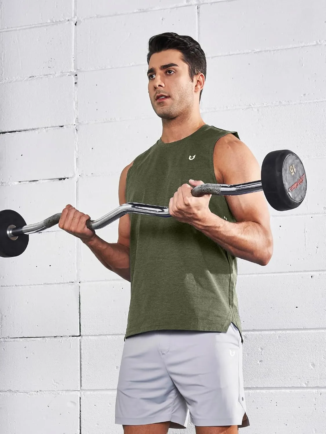 NORTHYARD Men's Workout Tank Tops Quick Dry Running Shirts Sleeveless Muscle Shirts Athletic Training Sports