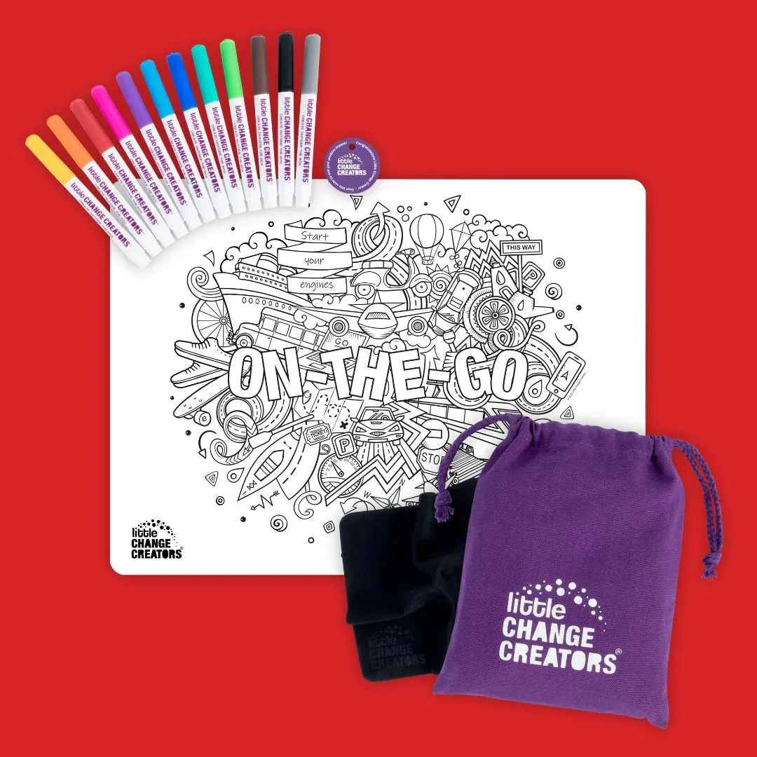 ON-THE-GO Re-FUN-able™ Colouring Set