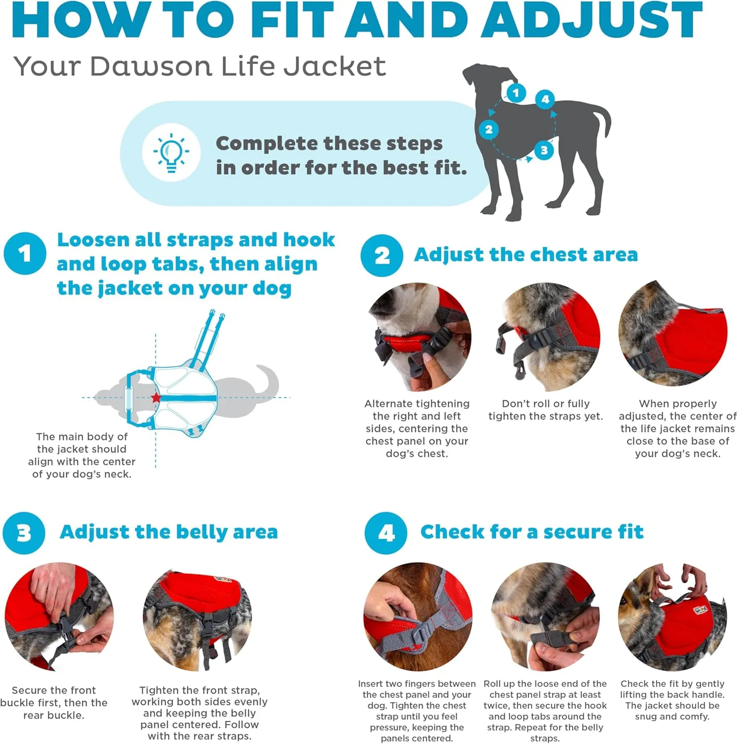 Outward Hound Dawson Swim Dog Life Jacket, High-Performance Neoprene Dog Life Vest for Swimming, Boating, and Water Safety, Small, Red
