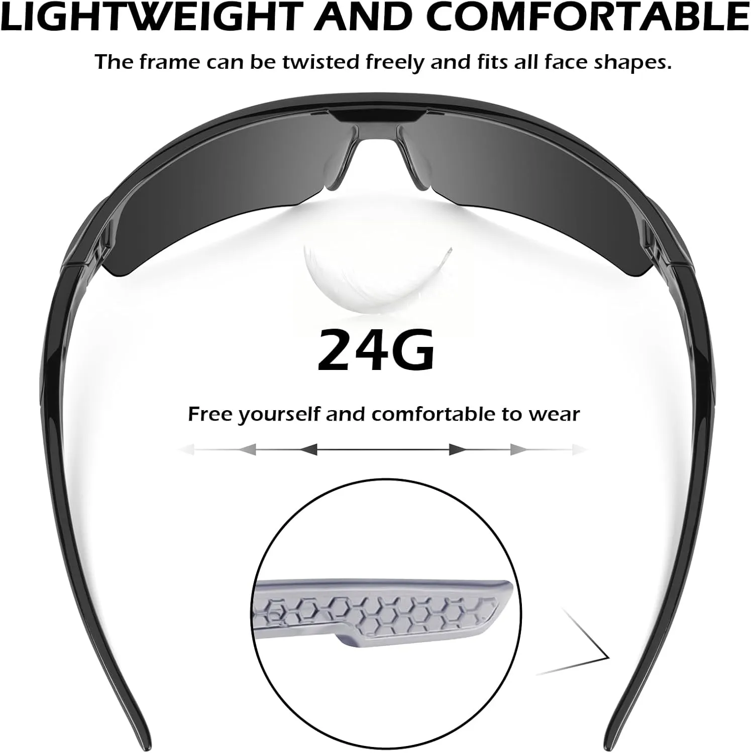 OXG 12 Pack Safety Glasses for Men Women, ANSI Z87.1 Safety Goggles Impact Resistant Protective Eyewear for Work, Outdoor