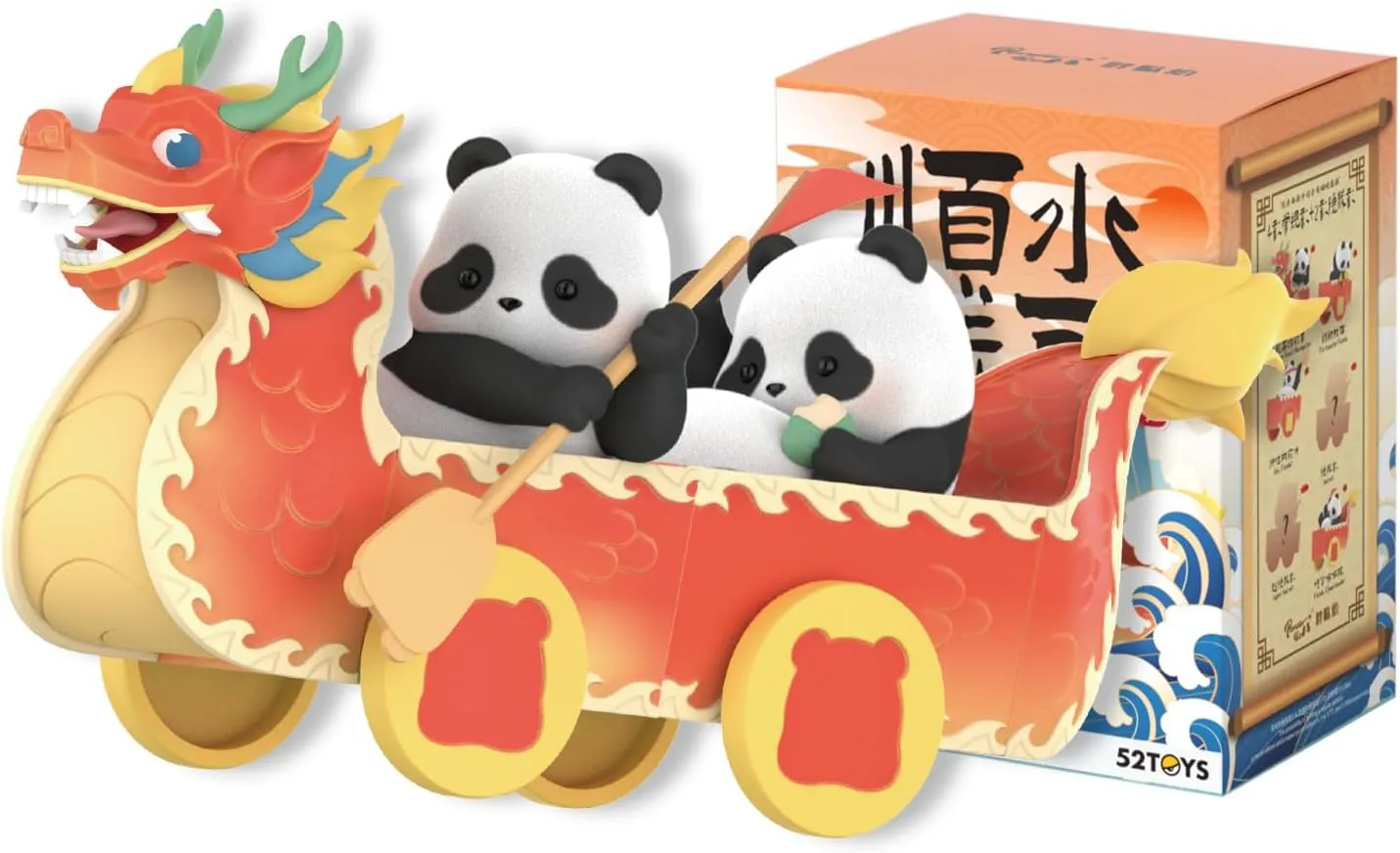 Panda Roll Dragon Boat Racing Blind Box