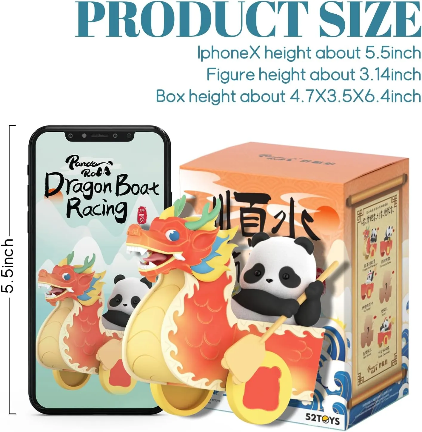 Panda Roll Dragon Boat Racing Blind Box