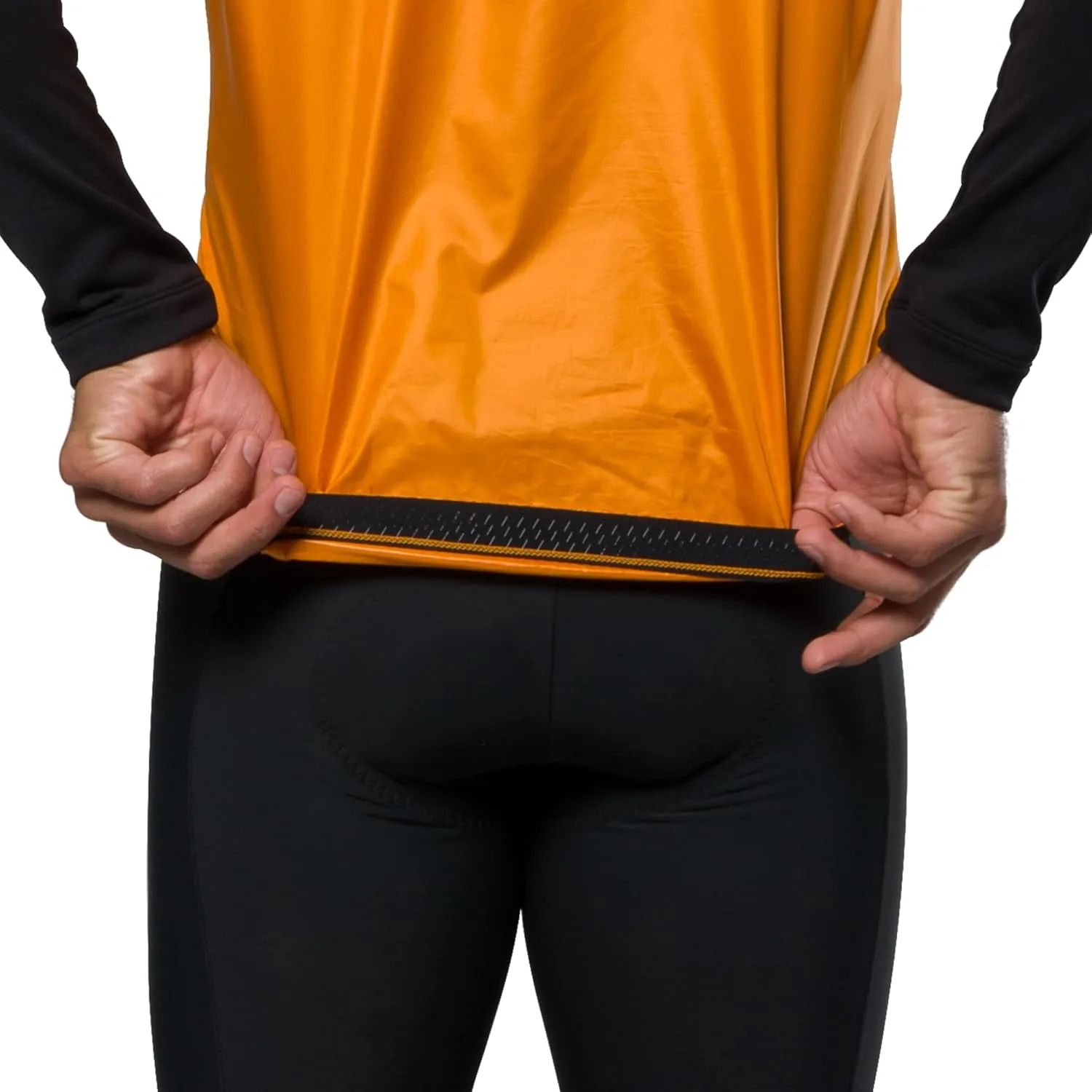PEARL IZUMI Men's Attack Barrier Vest, Form Fitting Cycling Vest With Water Repellent Treatment & Reflective Elements