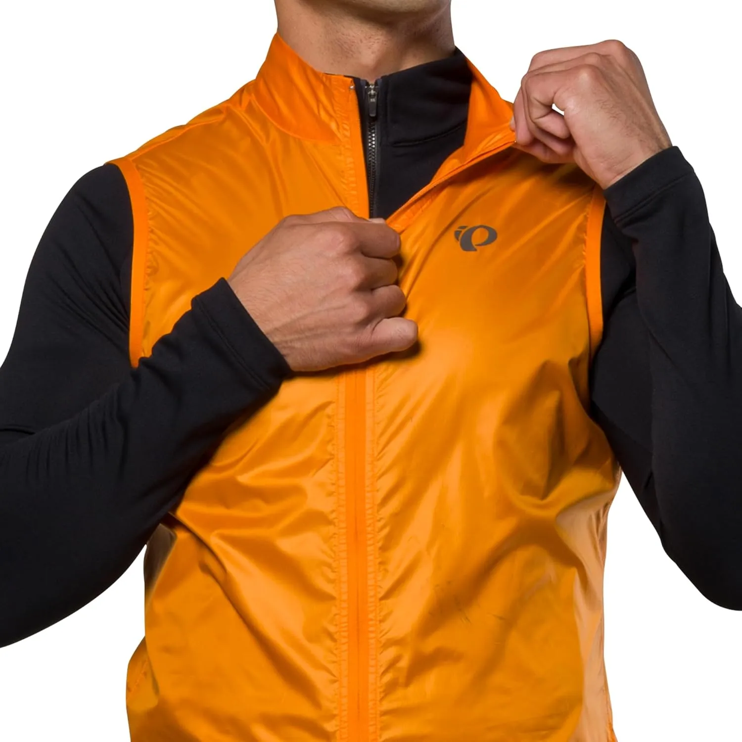PEARL IZUMI Men's Attack Barrier Vest, Form Fitting Cycling Vest With Water Repellent Treatment & Reflective Elements