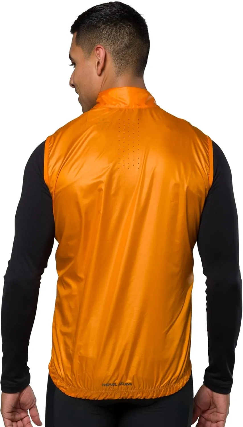 PEARL IZUMI Men's Attack Barrier Vest, Form Fitting Cycling Vest With Water Repellent Treatment & Reflective Elements