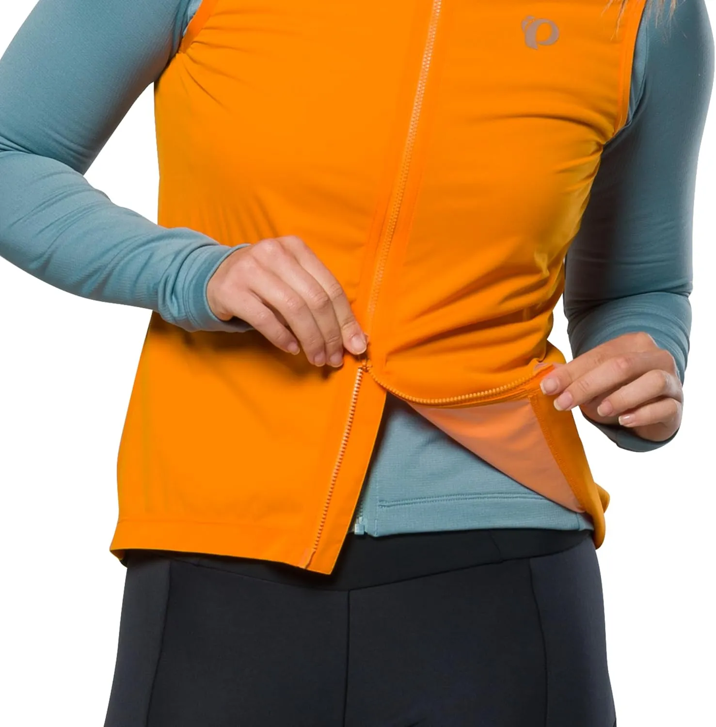 PEARL IZUMI Women's Pro Barrier Vest, Form Fitting Windproof & Sleeveless Cycling Vest With Reflective Elements For Safety,