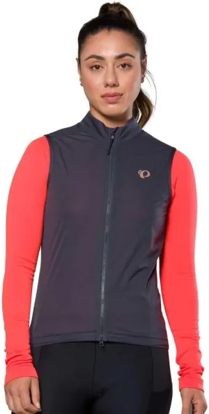 PEARL IZUMI Women's Pro Barrier Vest, Form Fitting Windproof & Sleeveless Cycling Vest With Reflective Elements For Safety,