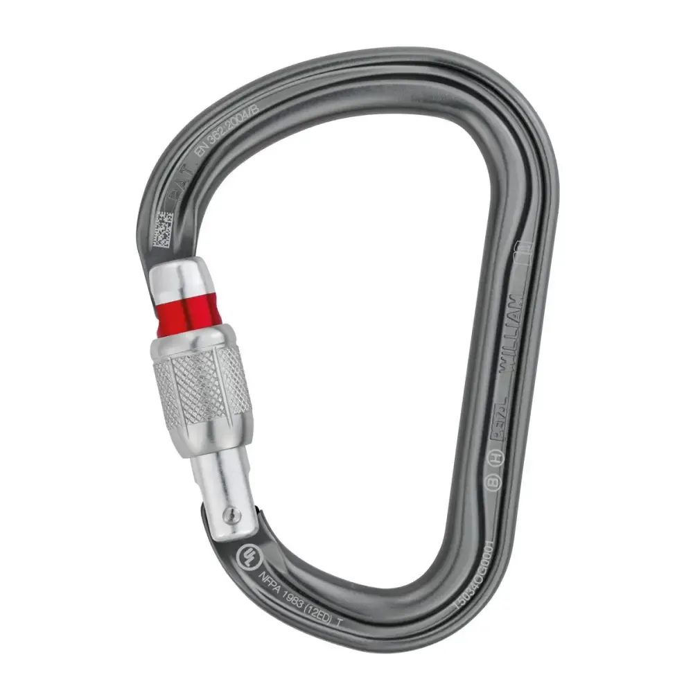 Petzl William Carabiner - Screwgate