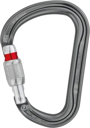 PETZL - William, Locking Carabiner for Belaying