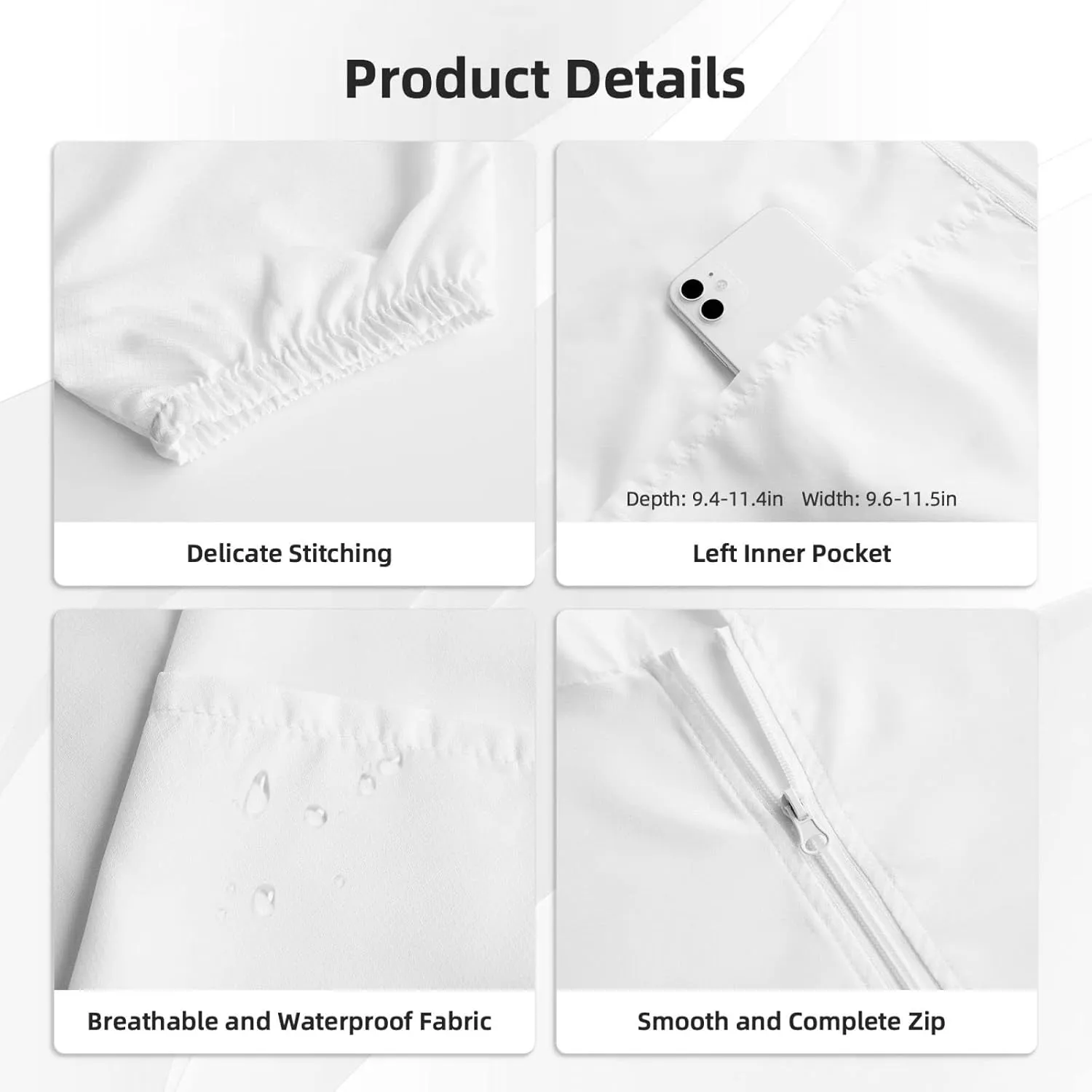Polar Bear On Iceberg Print Men'S Women Full Zip Sun Protection Long Sleeve Sun Shirts For Men Hiking Fishing-