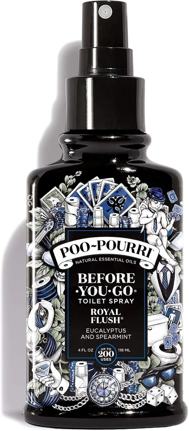 Poo-Pourri Before-You-go Toilet Spray, Royal Flush Scent, 4 Fl Oz