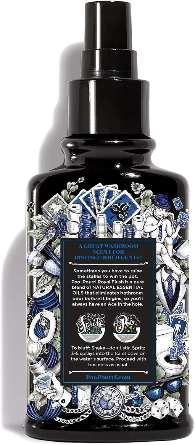 Poo-Pourri Before-You-go Toilet Spray, Royal Flush Scent, 4 Fl Oz
