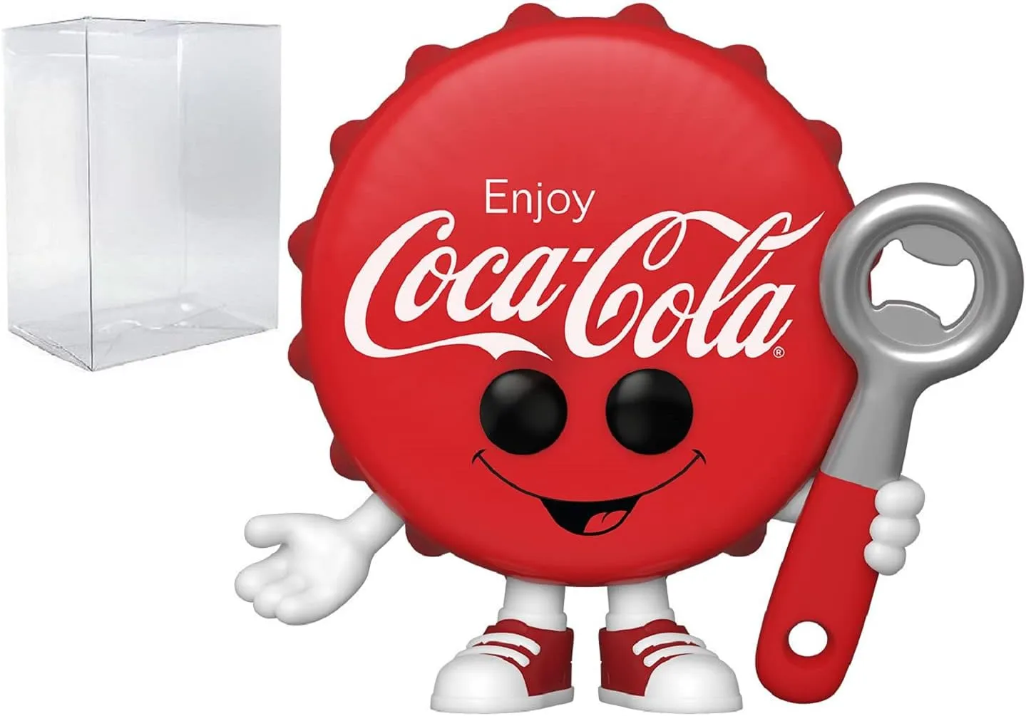 POP Ad Icons: Coke - Coca-Cola Bottle Cap Funko Pop! Vinyl Figure (Bundled with Compatible Pop Box Protector Case) Multicolored 3.75 inches