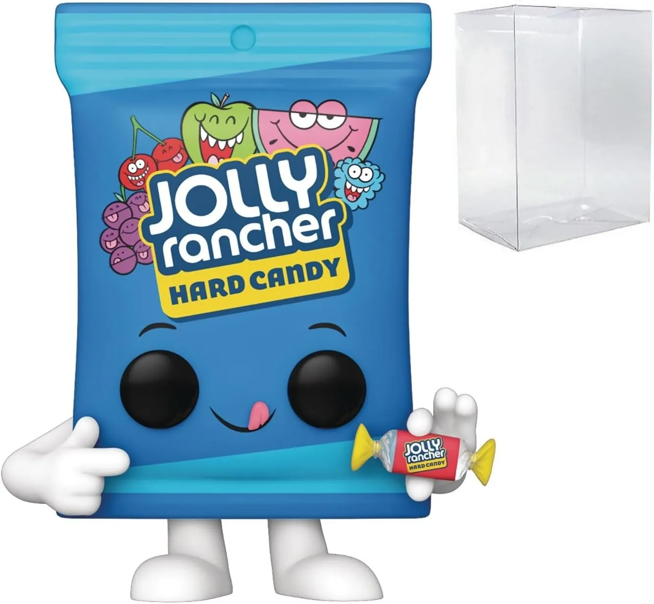 POP Foodies - Jolly [Rancher] - Jolly [Rancher] Hard Candy Bag Funko Vinyl Figure (Bundled with Compatible Box Protector Case), Multicolor, 3.75 inches