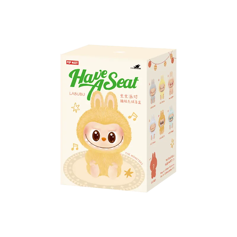POP MART THE MONSTERS Have a Seat Vinyl Plush Blind Box