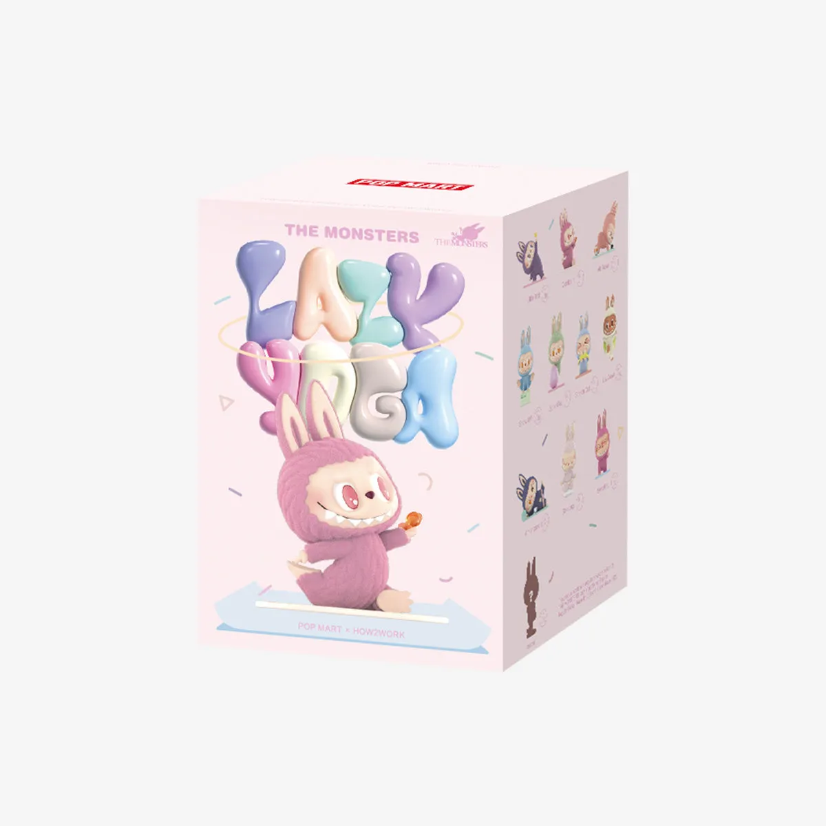 POP MART THE MONSTERS Lazy Yoga Series Figures Blind Box