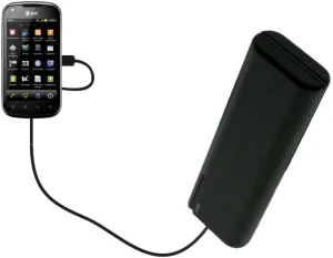 Portable AA Battery Pack Designed for The Pantech Burst - Powered by 4 X AA Batteries to Provide Emergency Charge. Built Using TipExchange Technology
