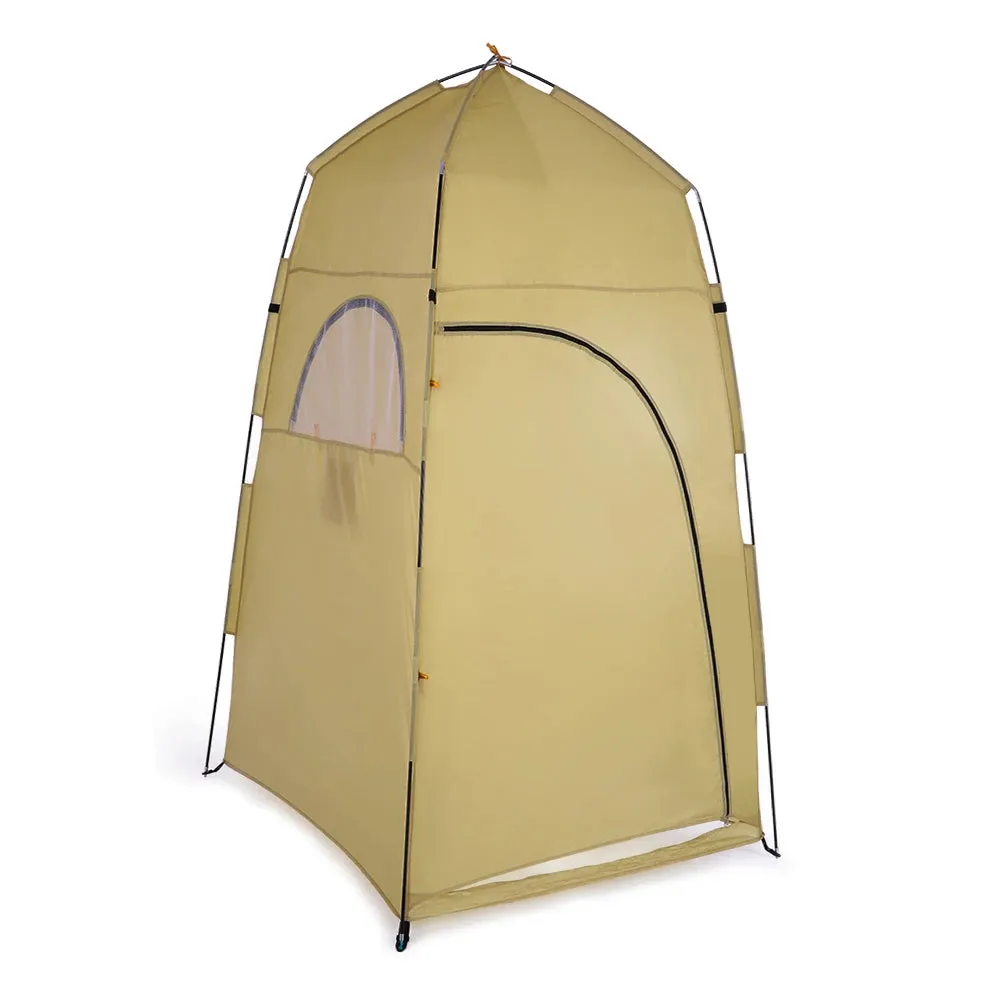 Portable Outdoor Shower Bath Changing Fitting Room Tent - Beach Camping Privacy Toilet Pop-Up Tent Ultralight 2023
