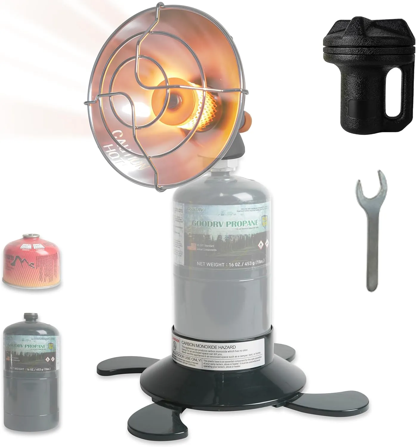 Portable Propane Heater ISO-butane Heater For Cmaping Fishing Outdoor Quick Warm