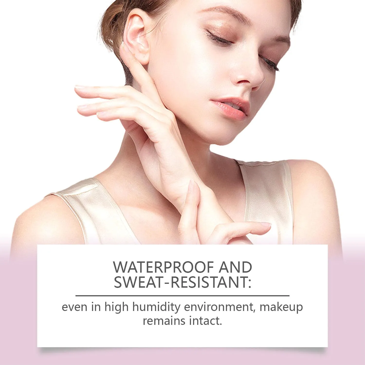 Powder Melt Glass Setting Spray, Hydrating Ultra-Smooth Finish- Size Setting Spray, Makeup Wear up to 12 Hours (3pcs)