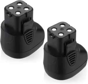 Powerextra Upgraded 2 Pack 7.2 Volt 2000mah Battery Compatible with Dremel MultiPro Cordless Rotary Tool Models Dremel 7700-01 and Dremel 7700-02 Replacement Dremel 757-01 Dremel 7.2 Volt Battery