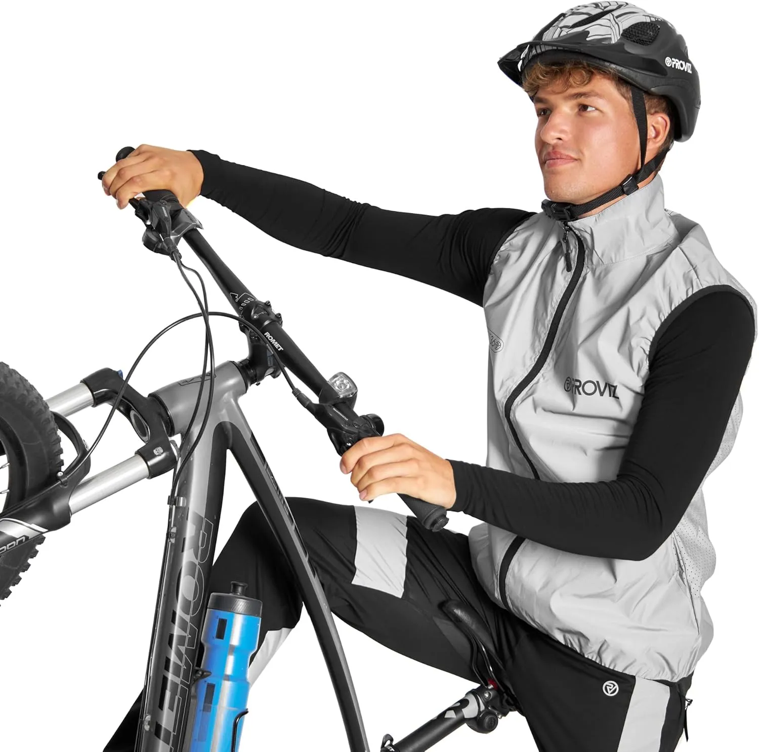 Proviz Men's REFLECT360 Waterproof Cycling Gilet Hi Visibility Reflective Bike Vest