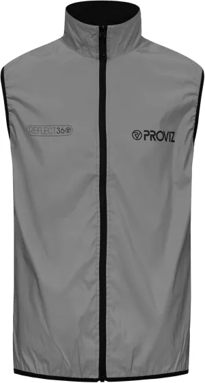 Proviz Men's REFLECT360 Waterproof Cycling Gilet Hi Visibility Reflective Bike Vest