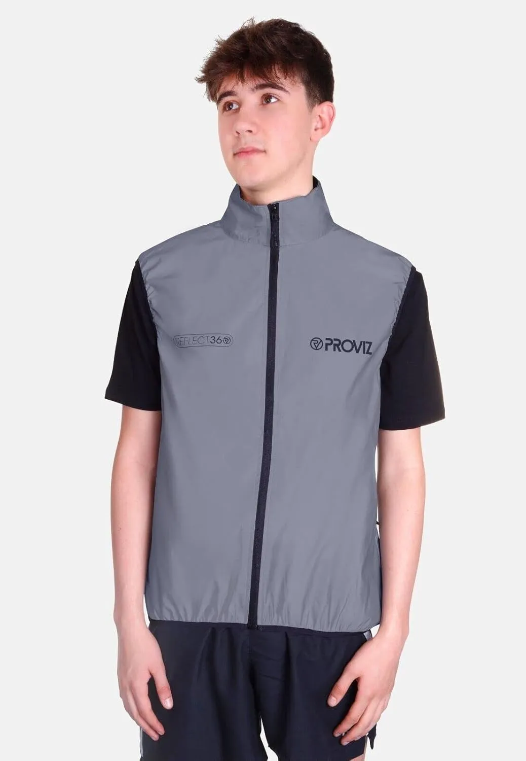 Proviz Men's REFLECT360 Waterproof Cycling Gilet Hi Visibility Reflective Bike Vest