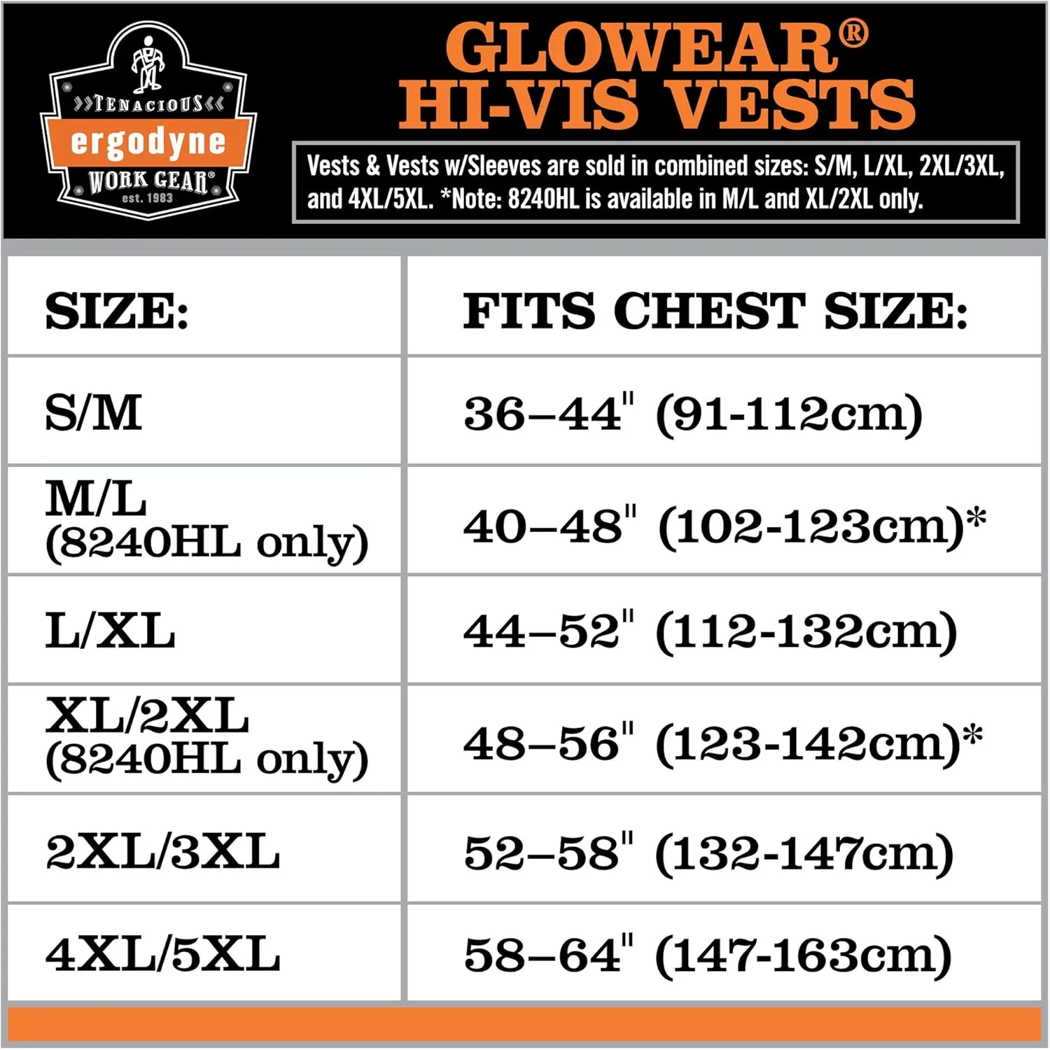 Public Safety Reflective Vest, High Visibility, ANSI Compliant, Breakaway, 6XL/7XL, Ergodyne GloWear 8245PSV,Lime