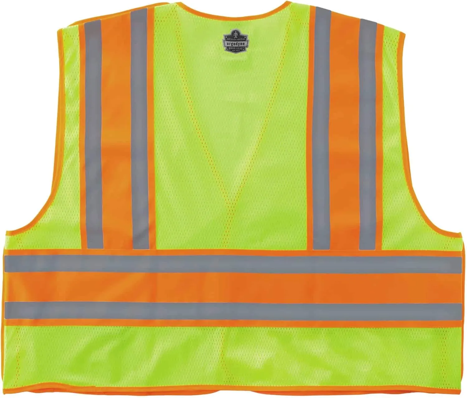 Public Safety Reflective Vest, High Visibility, ANSI Compliant, Breakaway, 6XL/7XL, Ergodyne GloWear 8245PSV,Lime